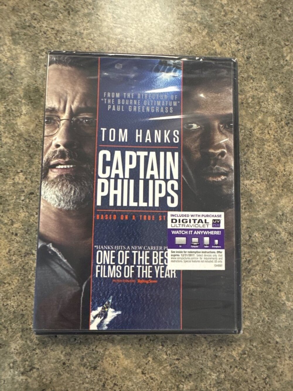Captain Phillips Blu-Ray + Digital HD Tom Hanks Drama Based On True Story Sealed